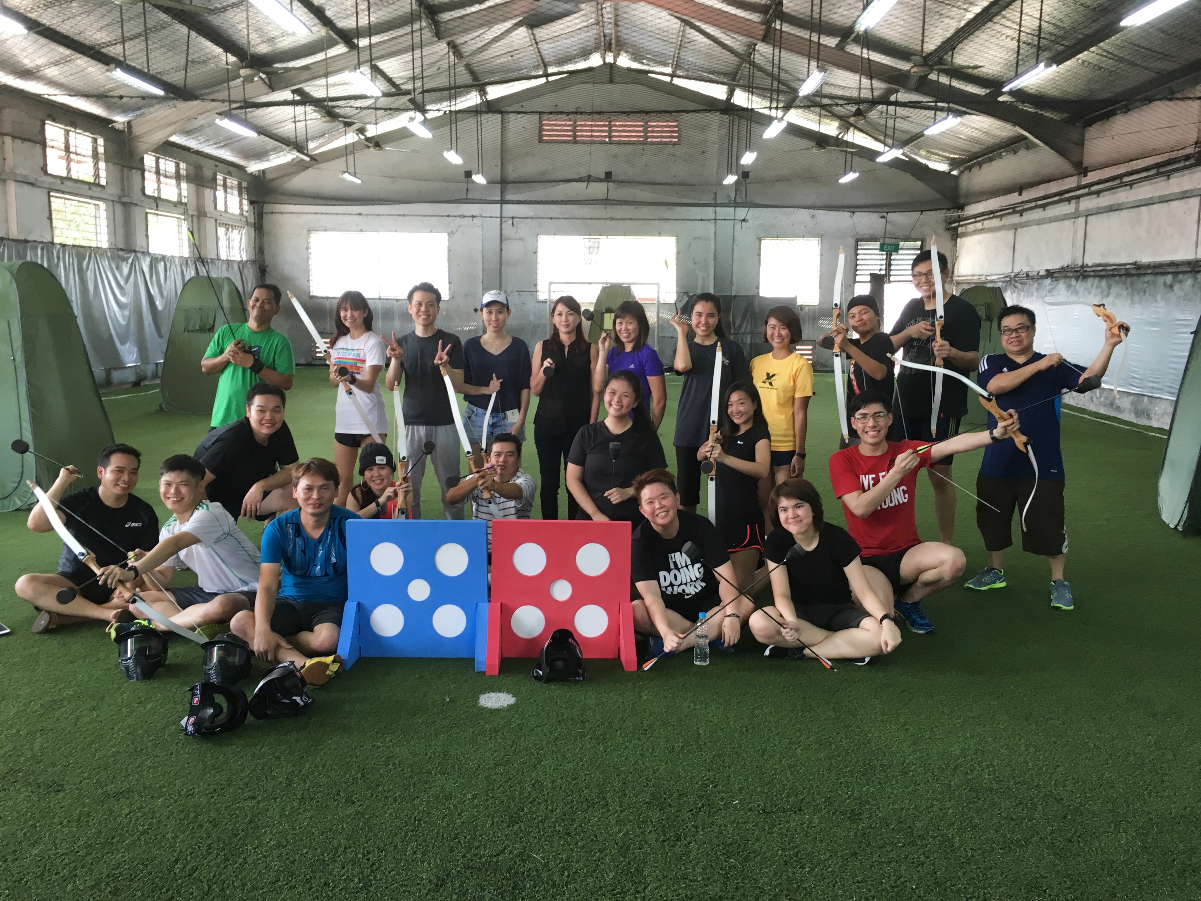 Singapore Archery Tag Game  For Team Building & Gatherings
