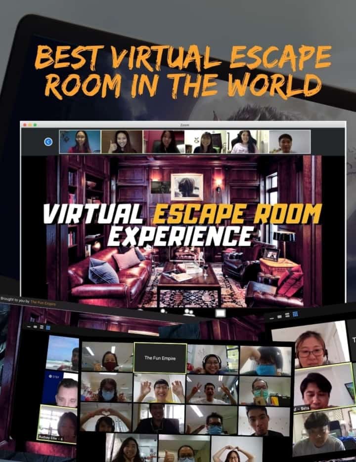 virtual team building - team building games Singapore